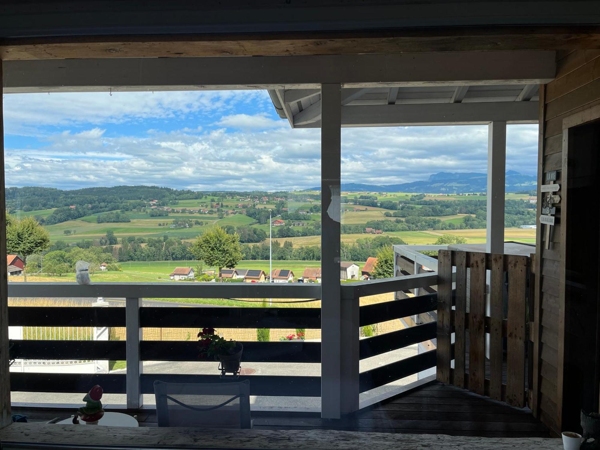Ferienwohnung Loft Des Milans, Petit Nid Douillet Perche Sur La Campagne Ecublens  Exterior foto