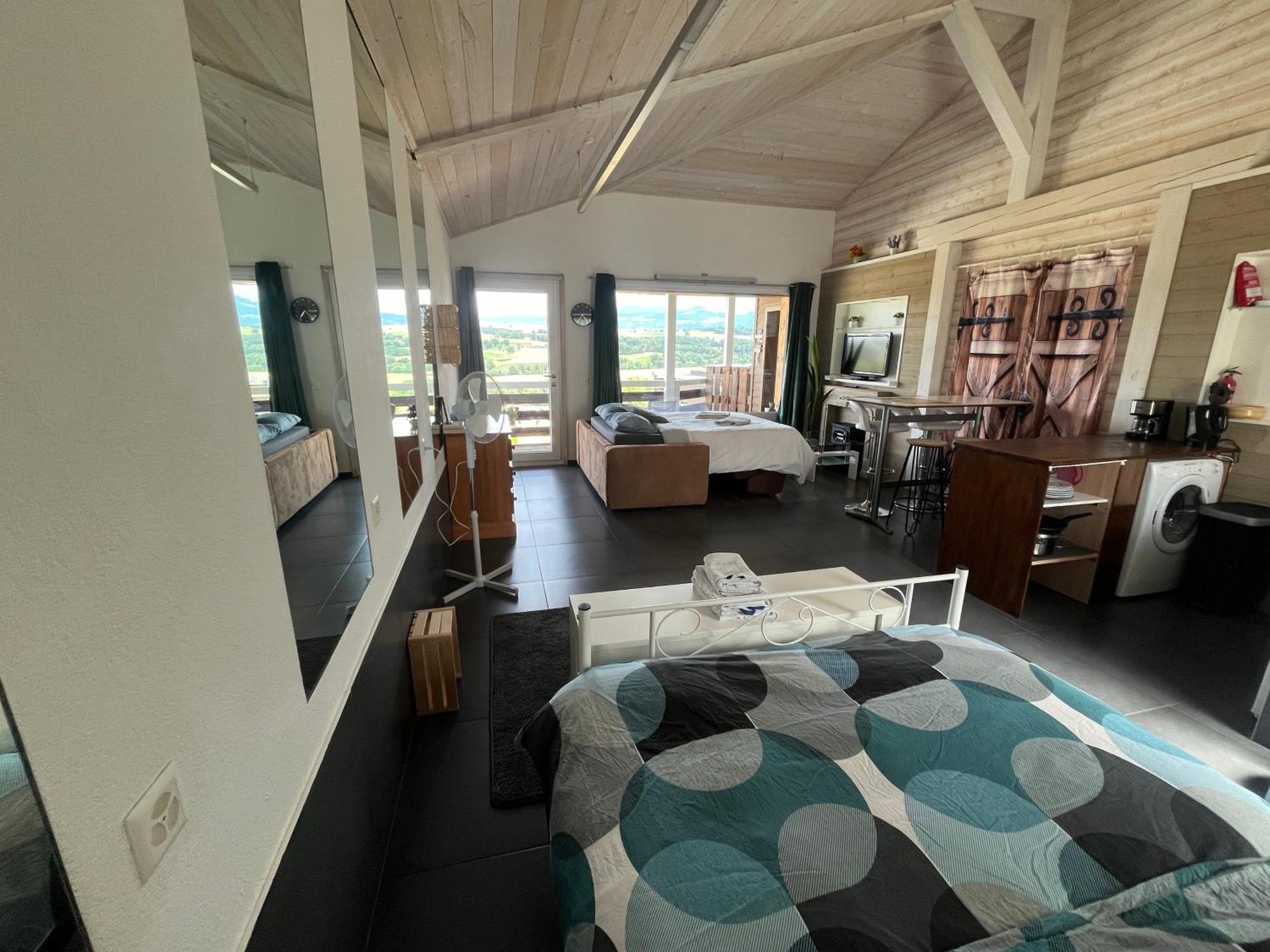 Ferienwohnung Loft Des Milans, Petit Nid Douillet Perche Sur La Campagne Ecublens  Exterior foto